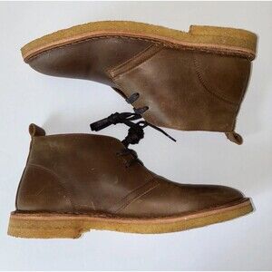 NWOT Rhodes Mason Chukka Boot, Leather Comfort, Size 11, Sand and Gum Brown